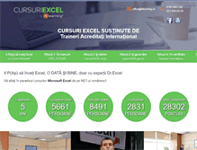 Tablet Screenshot of cursuri-excel.ro